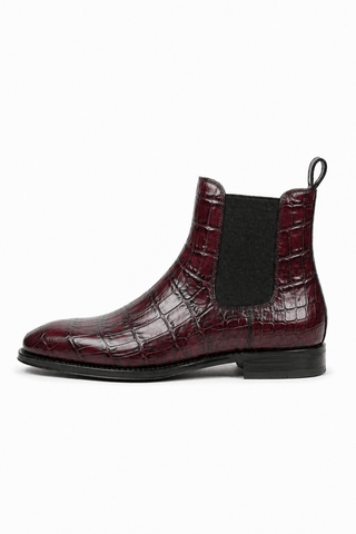 Ambrogio Rovano Leather Chelsea Boot-AmbrogioShoes