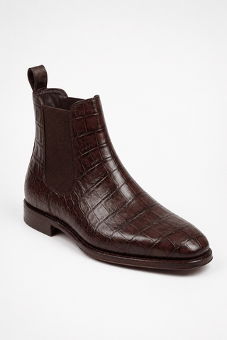 Ambrogio Rovano Leather Chelsea Boot-AmbrogioShoes