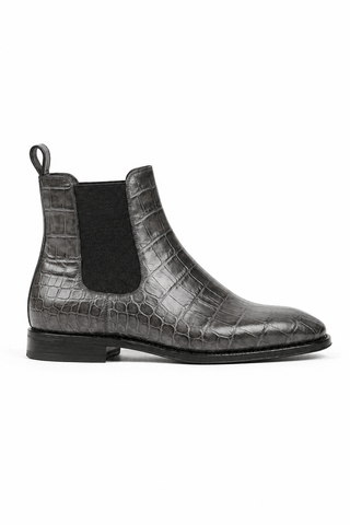 Ambrogio Rovano Leather Chelsea Boot-AmbrogioShoes