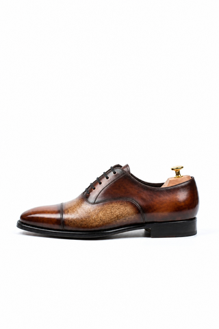 Ambrogio Rovello Leather Oxford-AmbrogioShoes
