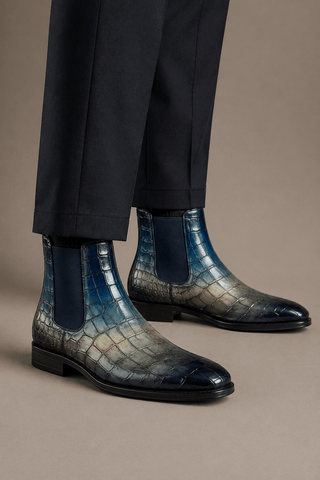 Ambrogio Santino Ferro Leather Chelsea Boot-AmbrogioShoes