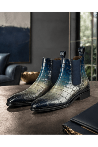 Ambrogio Santino Ferro Leather Chelsea Boot-AmbrogioShoes