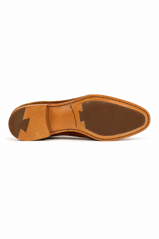 Ambrogio Suede Tassels Loafers (AMZ1002)-AmbrogioShoes
