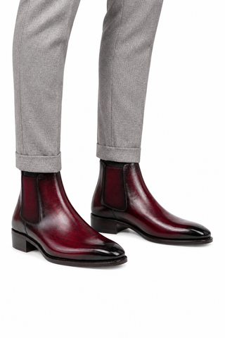 Ambrogio Torino Leather Chelsea Boot-AmbrogioShoes