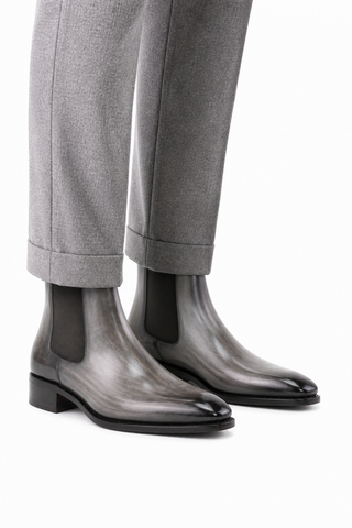 Ambrogio Torino Leather Chelsea Boot-AmbrogioShoes