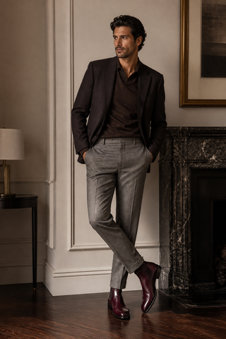 Ambrogio Torino Leather Chelsea Boot-AmbrogioShoes