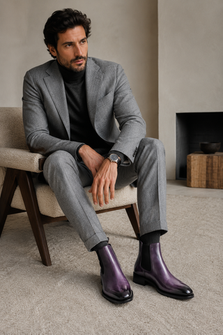 Ambrogio Torino Leather Chelsea Boot-AmbrogioShoes