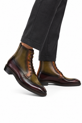 Ambrogio Verona Leather Boot-AmbrogioShoes