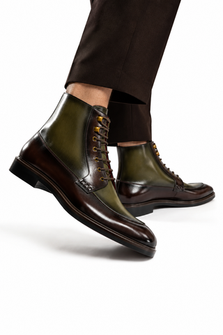 Ambrogio Verona Leather Boot-AmbrogioShoes