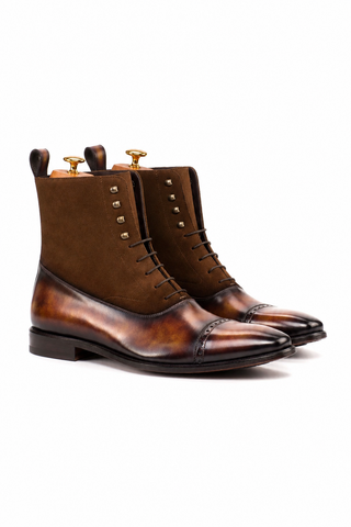 Ambrogio Wellington Balmoral Boot-AmbrogioShoes