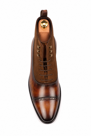 Ambrogio Wellington Balmoral Boot-AmbrogioShoes