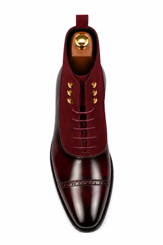 Ambrogio Wellington Balmoral Boot-AmbrogioShoes