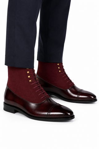 Ambrogio Wellington Balmoral Boot-AmbrogioShoes