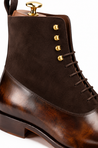 Ambrogio Wellington Balmoral Boot-AmbrogioShoes