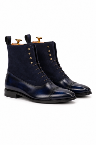 Ambrogio Wellington Balmoral Boot-AmbrogioShoes