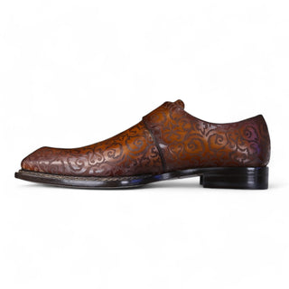 Ambrogio by Mezlan Calf-Skin Leather Single Monk Strap (AMZ1018)-AmbrogioShoes