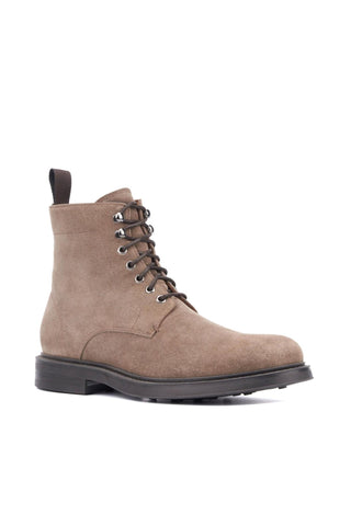 Aquatalia Bernardo Men’s Shoes Suede Lace Up Boot (AQ1007)-AmbrogioShoes