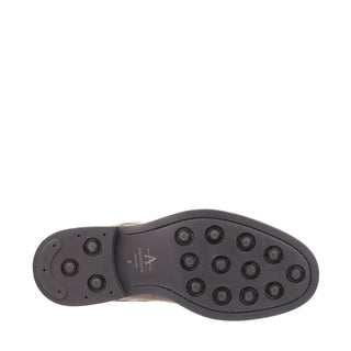 Aquatalia Bernardo Men’s Shoes Suede Leather Lace Up Boot (AQ1007)-AmbrogioShoes