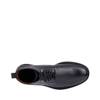 Aquatalia Bernardo Men’s Shoes Tumbled Calf-Skin Leather Lace Up Boot (AQ1006)-AmbrogioShoes