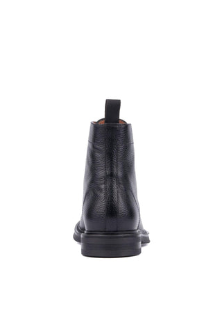 Aquatalia Bernardo Men’s Shoes Tumbled Calf-Skin Leather Lace Up Boot (AQ1006)-AmbrogioShoes