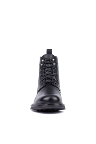 Aquatalia Bernardo Men’s Shoes Tumbled Leather Lace Up Boot (AQ1006)-AmbrogioShoes
