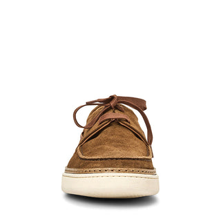 Aquatalia Bora Suede Lace-Up Loafer-AmbrogioShoes