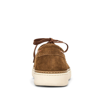 Aquatalia Bora Suede Lace-Up Loafer-AmbrogioShoes