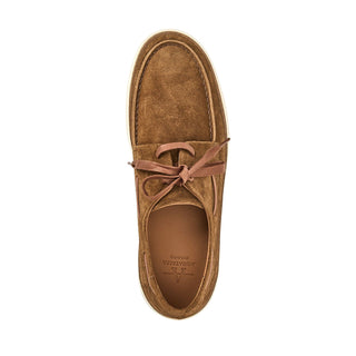 Aquatalia Bora Suede Lace-Up Loafer-AmbrogioShoes