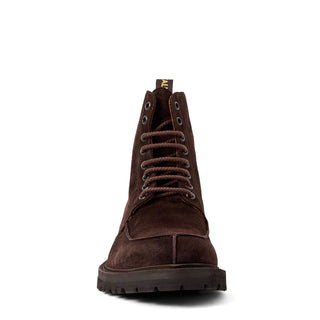 Aquatalia Danny Men’s Shoes Suede Leather Split-Toe Lace Up Boot (AQ1004)-AmbrogioShoes