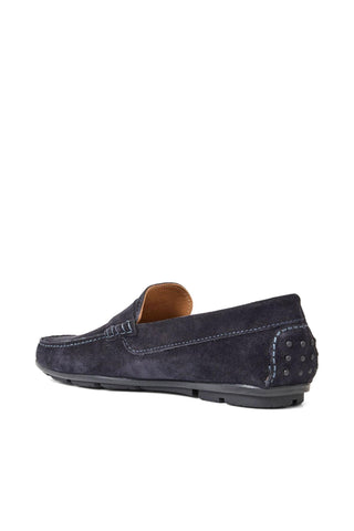 Aquatalia Enzo Suede Moccasin Driver-AmbrogioShoes