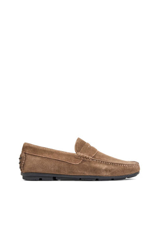 Aquatalia Enzo Suede Moccasin Driver-AmbrogioShoes