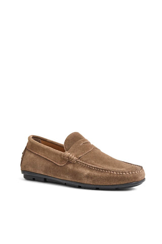 Aquatalia Enzo Suede Moccasin Driver-AmbrogioShoes