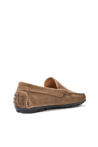 Aquatalia Enzo Suede Moccasin Driver-AmbrogioShoes