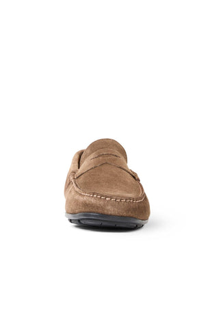 Aquatalia Enzo Suede Moccasin Driver-AmbrogioShoes