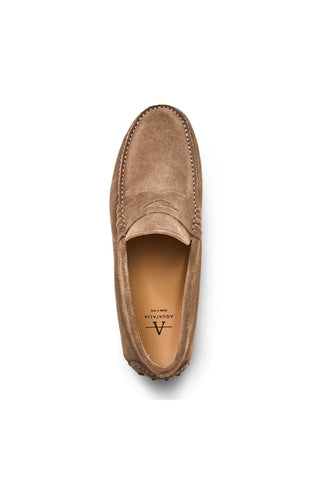 Aquatalia Enzo Suede Moccasin Driver-AmbrogioShoes