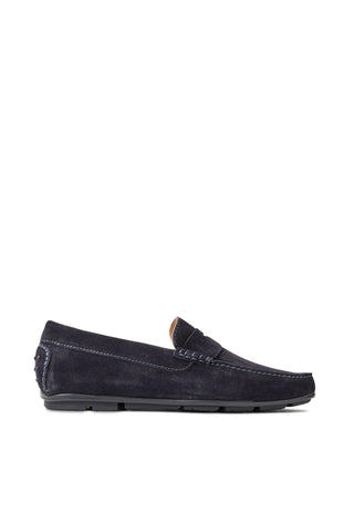 Aquatalia Enzo Suede Moccasin Driver-AmbrogioShoes