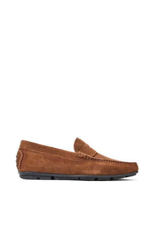 Aquatalia Enzo Suede Moccasin Driver-AmbrogioShoes