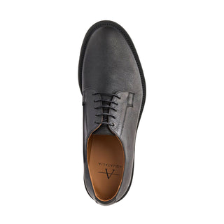 Aquatalia Grayson Men’s Shoes Tumbled Calf-Skin Leather Derby (AQ1014)-AmbrogioShoes