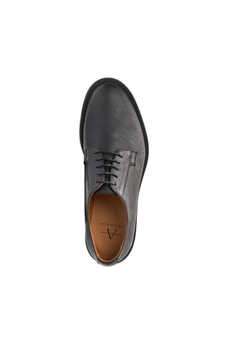Aquatalia Grayson Men’s Shoes Tumbled Leather Derby (AQ1014)-AmbrogioShoes