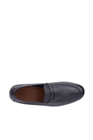 Aquatalia Jon Men’s Shoes Leather Penny Loafer (AQ1010)-AmbrogioShoes
