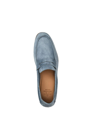Aquatalia Jon Men’s Shoes Suede Penny Loafer (AQ1011)-AmbrogioShoes