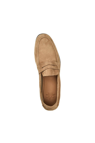 Aquatalia Jon Men’s Shoes Suede Penny Loafer (AQ1011)-AmbrogioShoes