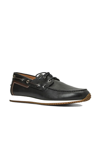 Aquatalia Lido Leather Boat Shoe-AmbrogioShoes