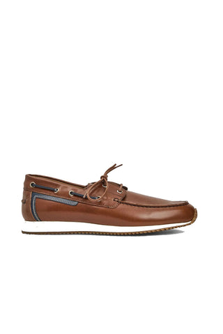 Aquatalia Lido Leather Boat Shoe-AmbrogioShoes