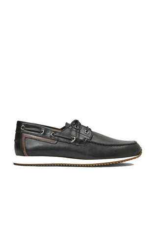 Aquatalia Lido Leather Boat Shoe-AmbrogioShoes