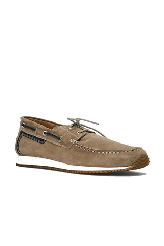 Aquatalia Lido Suede Boat Shoe-AmbrogioShoes