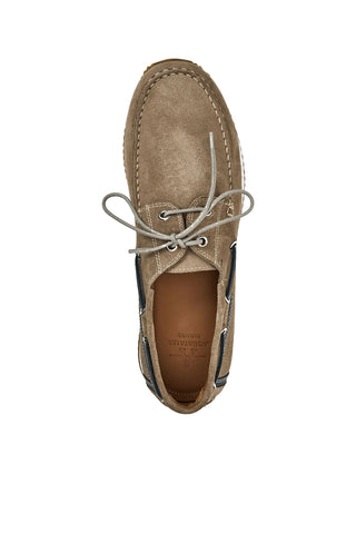 Aquatalia Lido Suede Boat Shoe-AmbrogioShoes