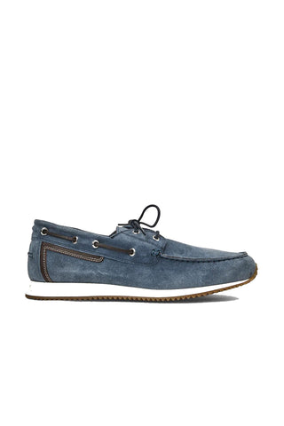 Aquatalia Lido Suede Boat Shoe-AmbrogioShoes