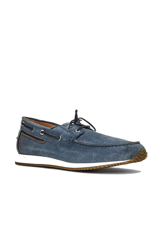 Aquatalia Lido Suede Boat Shoe-AmbrogioShoes