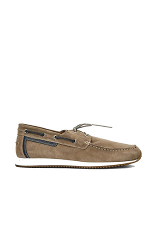 Aquatalia Lido Suede Boat Shoe-AmbrogioShoes